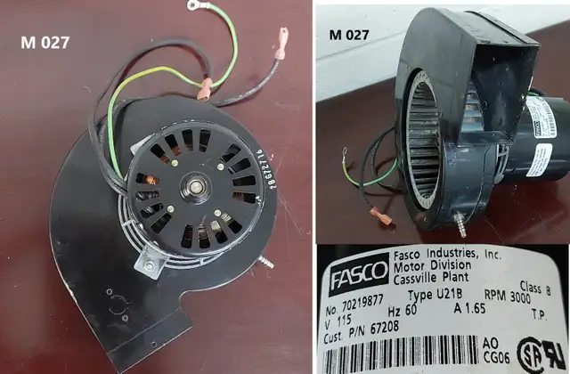 FASCO Draft Inducer Motor – Model 70219877 - M027 in Heating, Cooling & Air in City of Toronto - Image 5