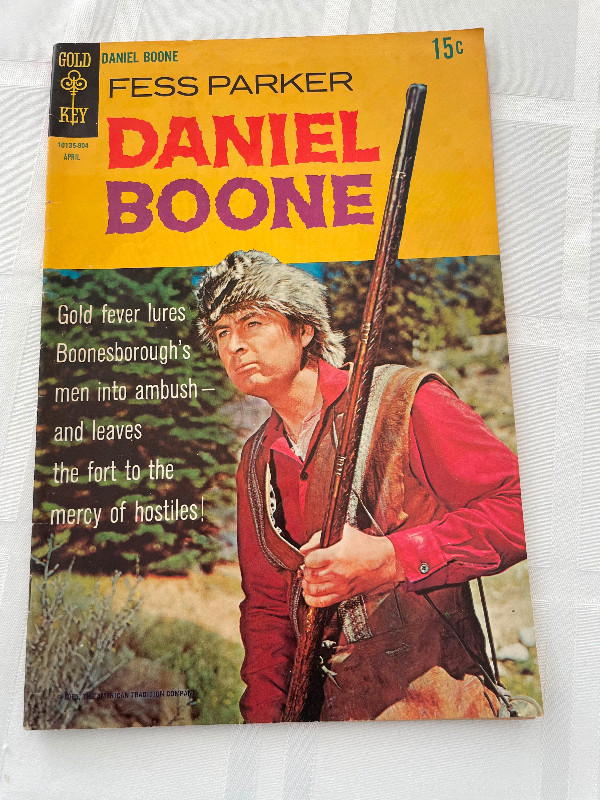 Gold Key Comics, 2, The Lone Ranger 1968 & Daniel Boone 1969 in Comics & Graphic Novels in Oakville / Halton Region