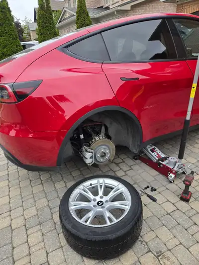 P.W mobile tire is offering professional seasonal tire change services at your location, on-rim or o...