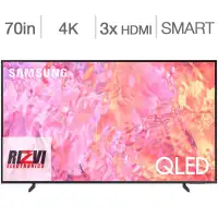 Samsung 70" Q60C 4K UHD HDR QLED Smart TV QN70Q60CAFXZC CLEARANC