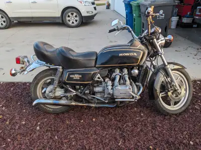 1978 Honda Goldwing standard GL1000 in nice shape. Runs good. Seat has been recovered. Safetied in M...