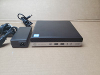 HP Elitedesk 800 G3 Mini Tiny PC, i5-6500T, 8GB, 256GB SSD, Wind