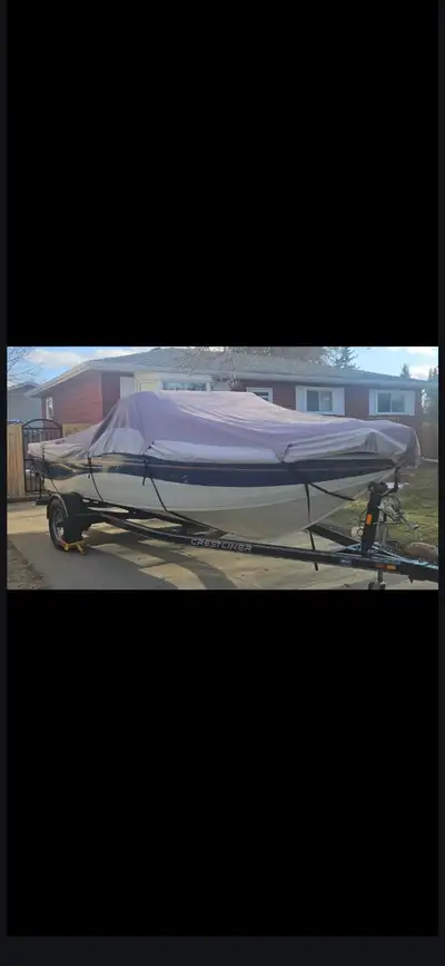 Only owner, 135Hp merc cruiser, 3 Lt sterndrive,only 269hrs. on motor, Minn kota terrova trolling mo...