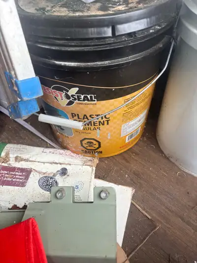 roof adhesive full buckets!, View more