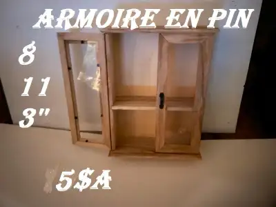 Mini armoire en pin, View more