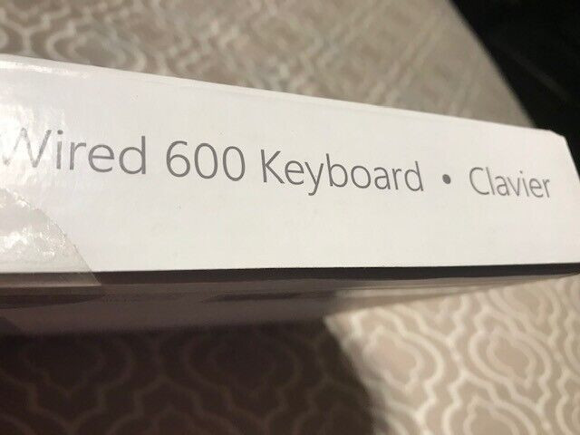 Microsoft Wired Keyboard 600 (Black) in Mice, Keyboards & Webcams in Markham / York Region - Image 3