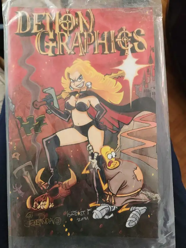 Demon Graphics Comic Book in Comics & Graphic Novels in Kingston - Image 2