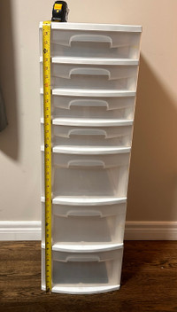Storage organizer - 7 drawers 