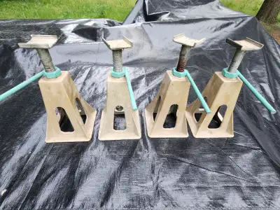 First $30 Firm takes them. I am not looking for any offers. For sale Four Safety Jack Stands. I am n...