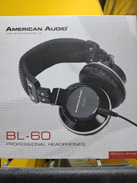 New! ADJ Products BL-60 DJ Headphones