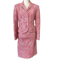 Women's  Talbot's  2-Pc Skirt and Blazer Tweed Pink