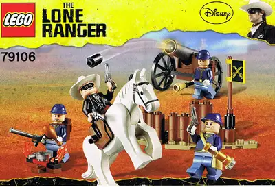 BRAND NEW LEGO 79106 The Lone Ranger - Calvary Builder 2013, View more