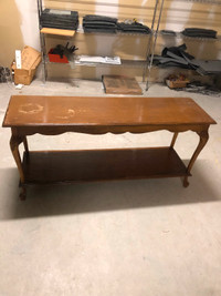 Wood table for free