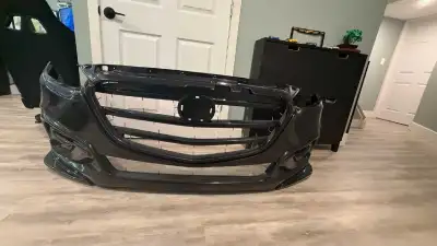 h2017-2018 Mazda 3 Sedan/Hatchback Knight Sports Front Bumper- $600 Brand new bumper for sale unpain...