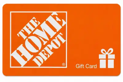 $2500 Home Depot gift card, View more