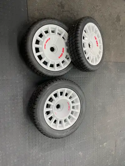 Brand new take offs from a Can Am Ryker Rally. 0kms on the wheels and tires.