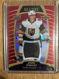 2019-20 Allure Red Rainbow Jersey Rookie #61 Jimmy Schuldt