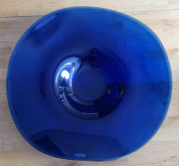 Vintage Large Cobalt Blue Decorative Bowl
