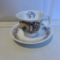Vintage Royal Doulton Brambly Hedge Winter Mice England Tea Cup