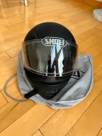 Like new SHOEI RF-SR XS Matte Black motorcycle helmet