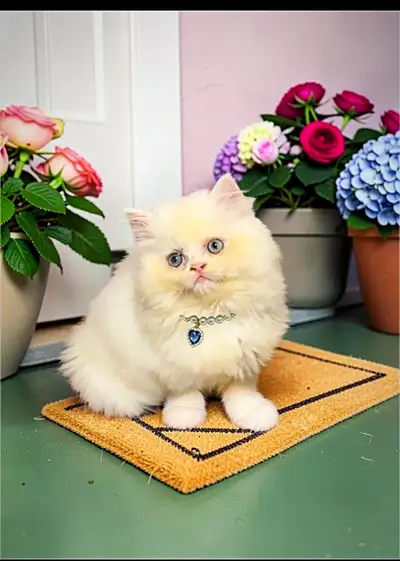Pretty & purring Persian Kittens ( rare colours), View more