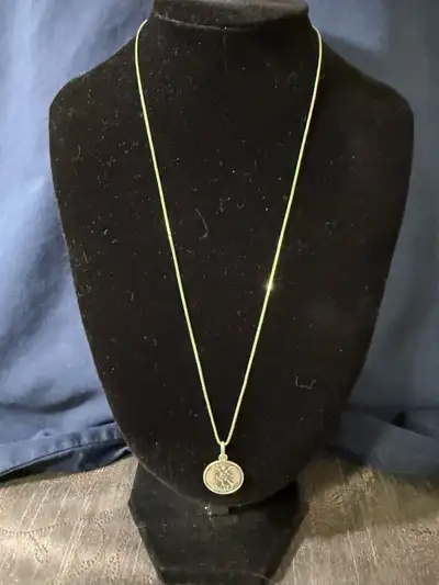 925 St Michael Archangel Pendant and 20” 925 Chain, View more