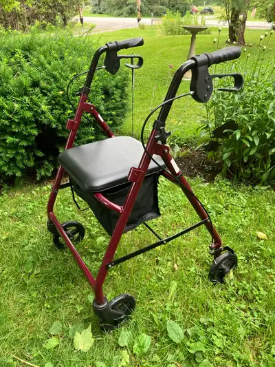 Walker with seat just like new, View more