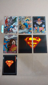 1992 Doomsday Death of Superman Foil Chase Cards Complete