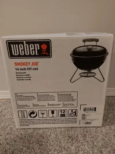 Weber Smokey Joe 14" charcoal portable BBQ