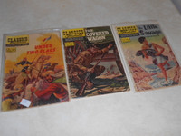 Vintage Comic Books - Classics Illustrated - Lot of Three