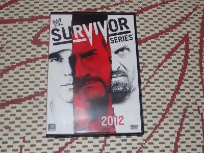 WWE SURVIVOR SERIES 2012 PPV DVD, CM PUNK VS. CENA VS. RYBACK, View more