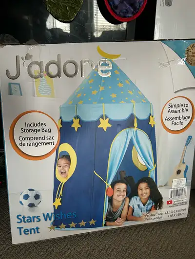Brand New Jadore Indoor Kids Castle Play House Camping Tent, View more