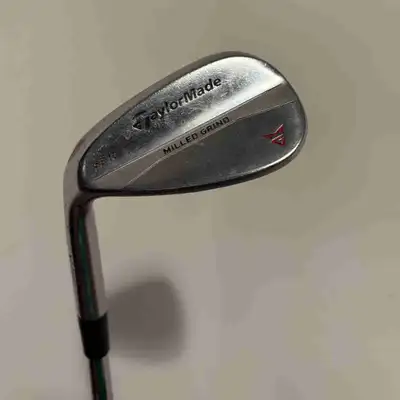 Used TaylorMade Milled Grind 60° Wedge - Left Hand Visible dings, scratches, balls marks. Grooves in...