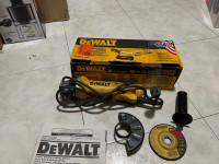 Dewalt 4-1/2 inch paddle switch small angle grinder 