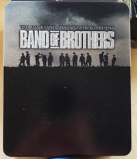 Band of Brothers HBO Series in Steelcase Tin Box Blu-ray 6 discs