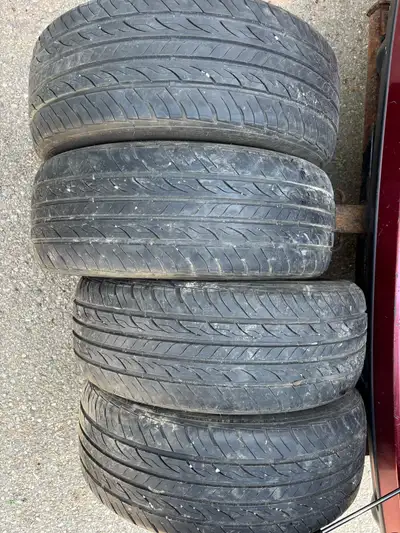 I am selling a set of four Sailwin tires, size 205/55R16 91V. These tires are used but still have so...
