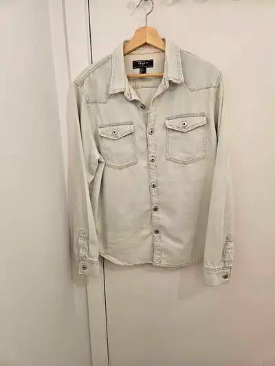 Forever 21 men's denim shirt in size large , View more