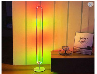 RGB Color Changing Floor Lamps, Nordic Decoration LED Modern Co