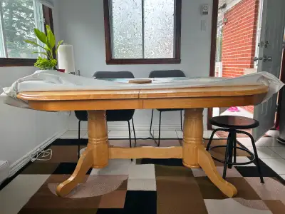 Table for 8 persons with 8 chairs, View more