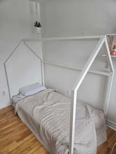 base de lit simple et matelas, View more