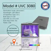 UV lights for sanitation