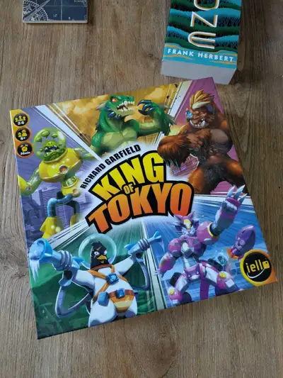 Get ready to roll into monster mayhem with the King of Tokyo board game, where you play as monstrous...