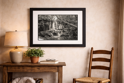 Framed Art of Waterfalls (16" x 20"). Artist Robb Scott., View more