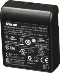 Nikon 25810 EH-68P AC Adaptateur/Chargeur pour Nikon Coolpix