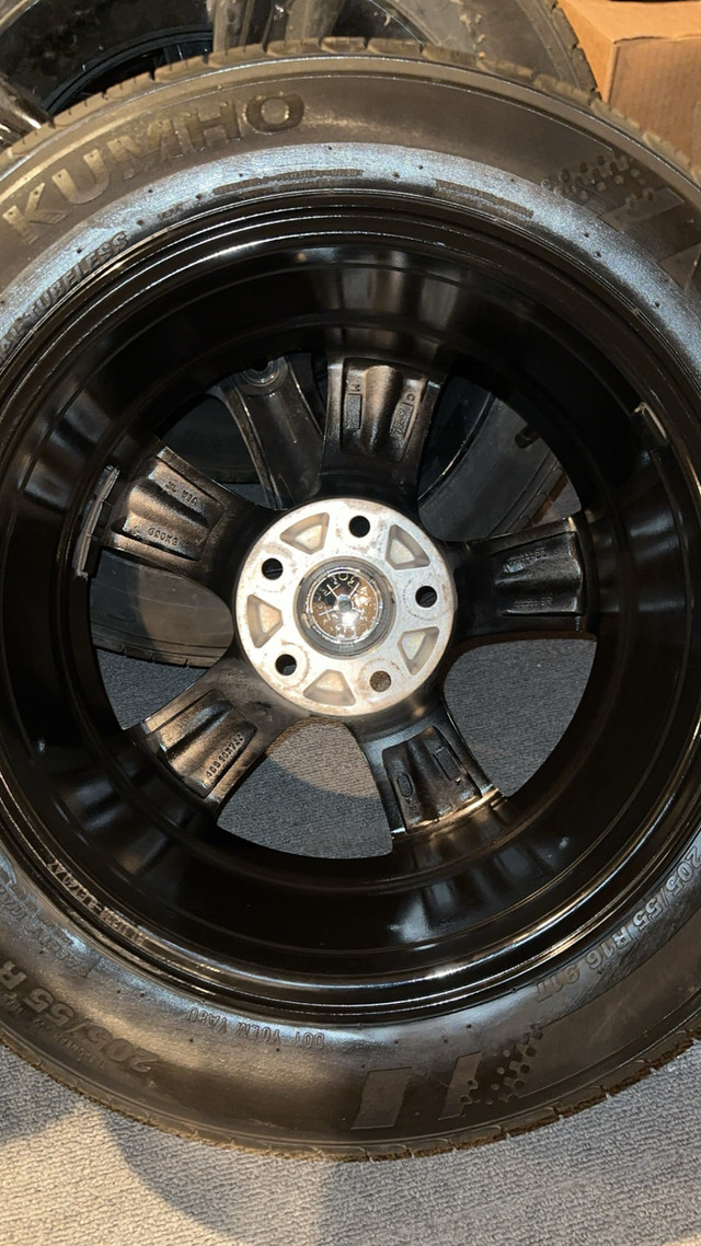 pneu été neuf monter sur mag noir  dans Pneus et jantes  à Ville de Montréal - Image 4