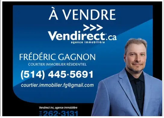 Frédéric Gagnon residential real estate broker62865710854529122