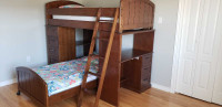 Bunk Bed for sale with mattresses!