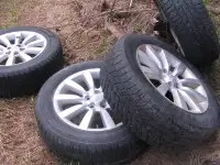 4 pneus d'hiver