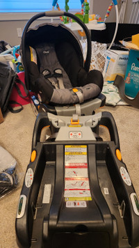 Chicco car seat with 2 bases perfect for families with 2 cars