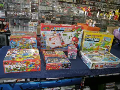 Collection 10 Boites Jeux de Billes et Figurines Super Mario Bros Kart Wii New Super tous complet en...